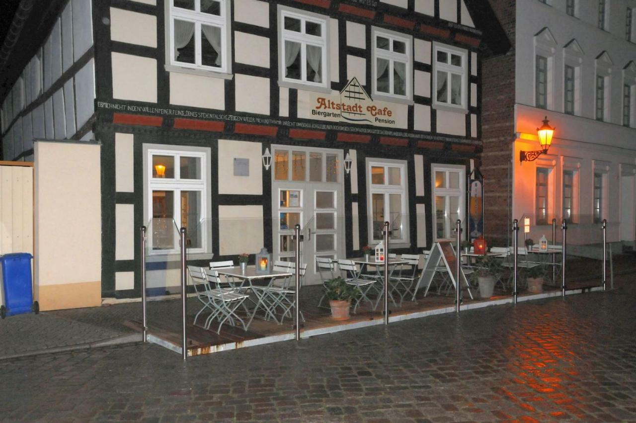 Altstadt Cafe Hotel Havelberg Kültér fotó