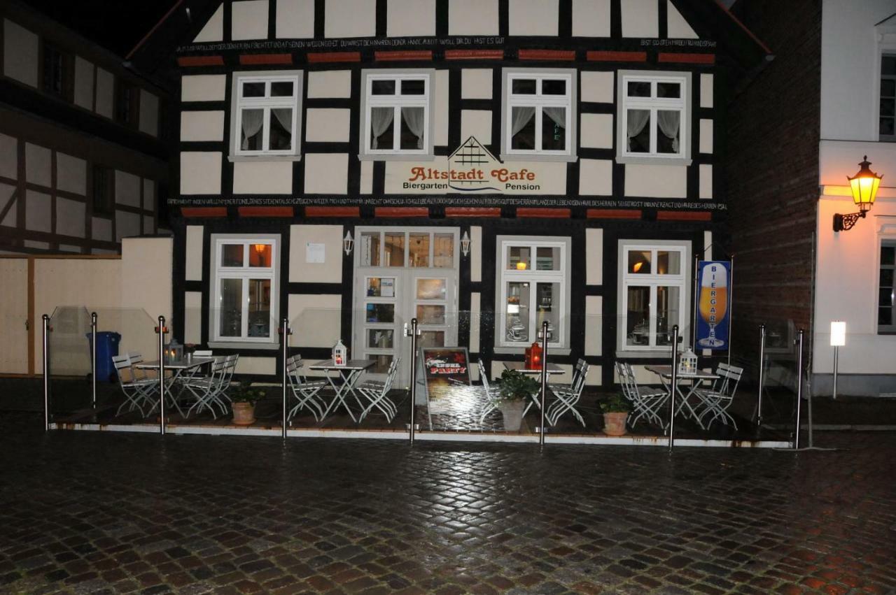 Altstadt Cafe Hotel Havelberg Kültér fotó